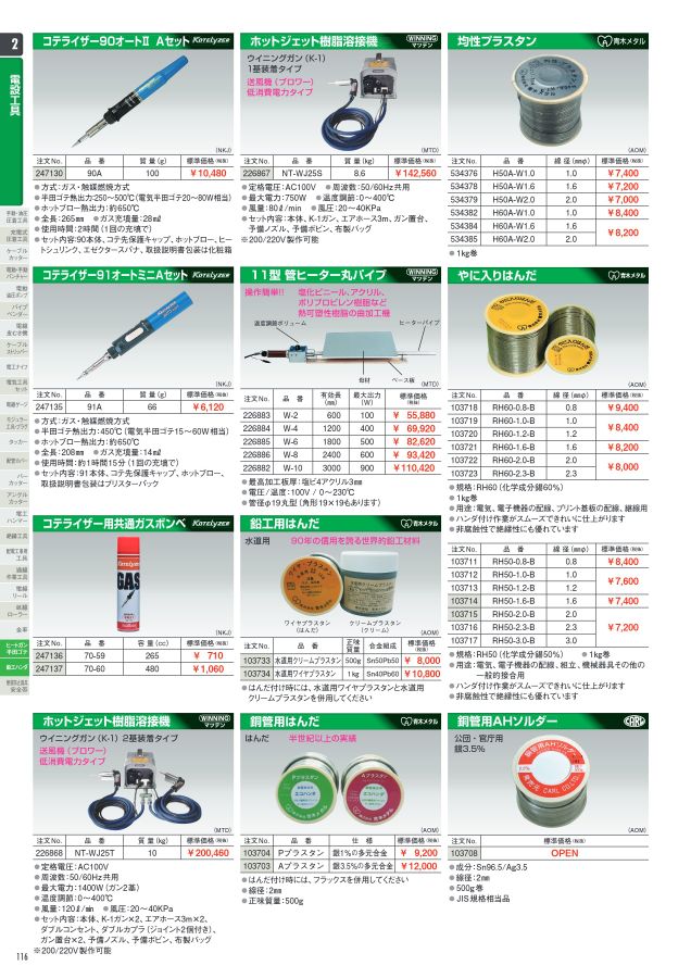 AIWAの金属の工芸品3種 AIWAの金属の工芸品3種